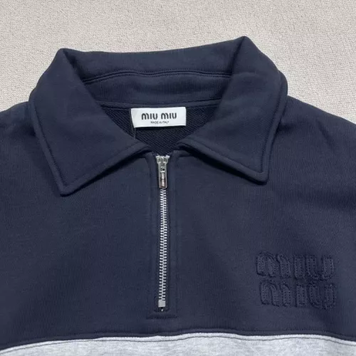 Replica MIU MIU Hoodies Long Sleeved For Unisex #1362817 $72.00 USD for Wholesale