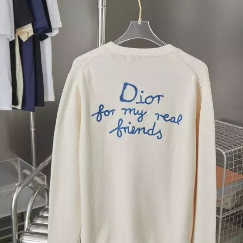 Replica Christian Dior Sweaters Long Sleeved For Unisex #1362841 $56.00 USD for Wholesale