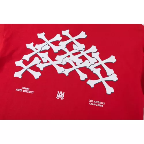 Replica Amiri T-Shirts Short Sleeved For Unisex #1362881 $32.00 USD for Wholesale