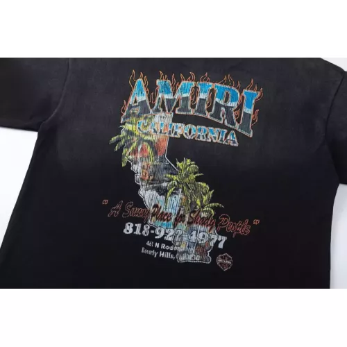 Replica Amiri T-Shirts Short Sleeved For Unisex #1362883 $36.00 USD for Wholesale