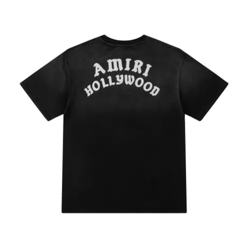 Replica Amiri T-Shirts Short Sleeved For Unisex #1362885 $36.00 USD for Wholesale