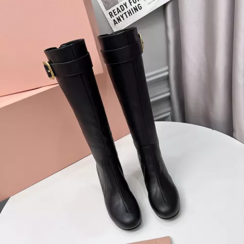 Replica MIU MIU Boots For Women #1362889 $135.00 USD for Wholesale