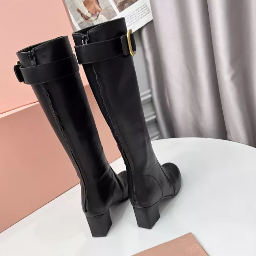 Replica MIU MIU Boots For Women #1362889 $135.00 USD for Wholesale