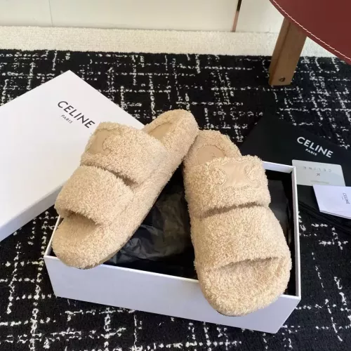 Celine Slippers For Women #1362903 $92.00 USD, Wholesale Replica Celine Slippers