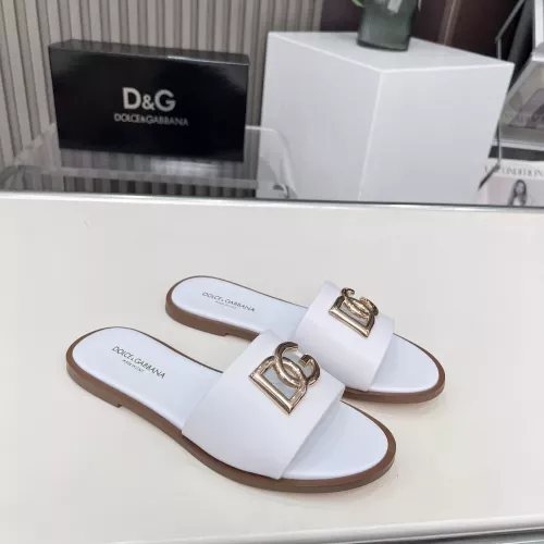 Replica Dolce & Gabbana D&G Slippers For Women #1362909 $85.00 USD for Wholesale