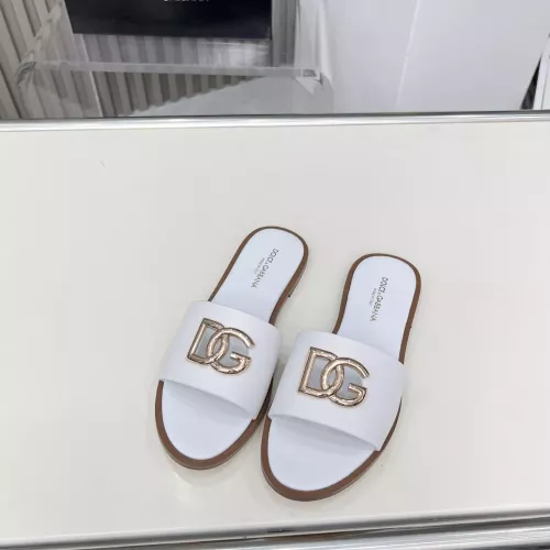 Replica Dolce & Gabbana D&G Slippers For Women #1362909 $85.00 USD for Wholesale