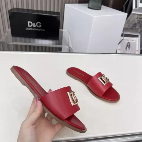 Replica Dolce & Gabbana D&G Slippers For Women #1362911 $85.00 USD for Wholesale