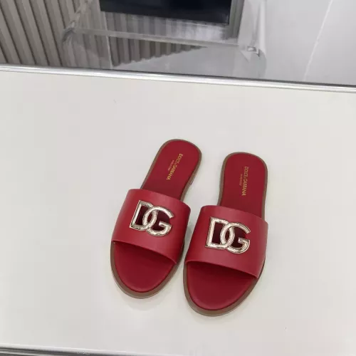 Replica Dolce & Gabbana D&G Slippers For Women #1362911 $85.00 USD for Wholesale