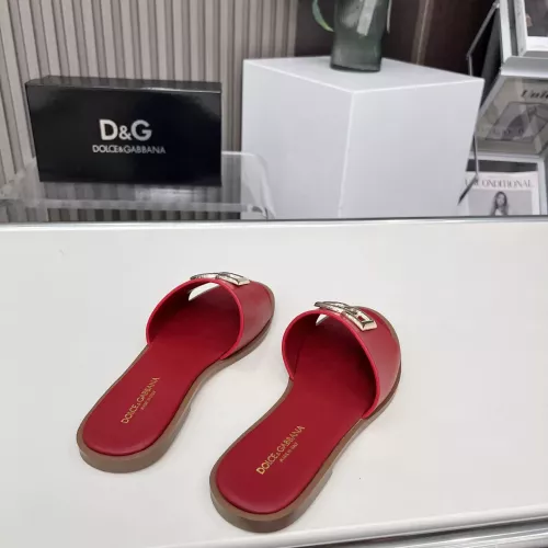 Replica Dolce & Gabbana D&G Slippers For Women #1362911 $85.00 USD for Wholesale
