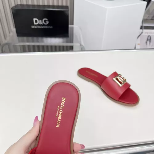 Replica Dolce & Gabbana D&G Slippers For Women #1362911 $85.00 USD for Wholesale