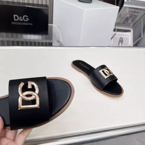 Replica Dolce & Gabbana D&G Slippers For Women #1362914 $85.00 USD for Wholesale