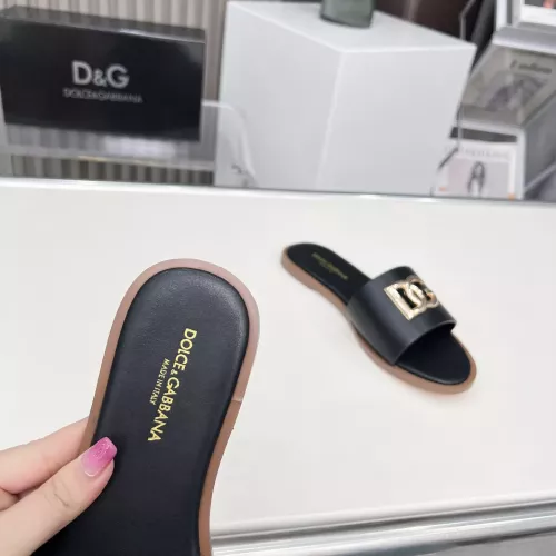 Replica Dolce & Gabbana D&G Slippers For Women #1362914 $85.00 USD for Wholesale