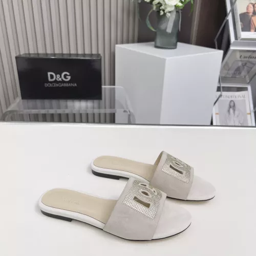Replica Dolce & Gabbana D&G Slippers For Women #1362915 $88.00 USD for Wholesale