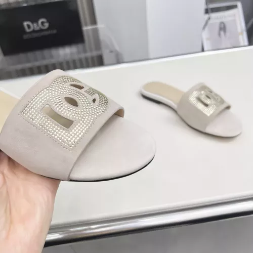 Replica Dolce & Gabbana D&G Slippers For Women #1362915 $88.00 USD for Wholesale