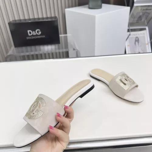 Replica Dolce & Gabbana D&G Slippers For Women #1362915 $88.00 USD for Wholesale