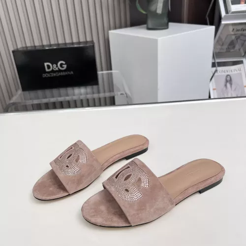 Dolce &amp; Gabbana D&amp;G Slippers For Women #1362917 $88.00 USD, Wholesale Replica Dolce &amp; Gabbana D&amp;G Slippers