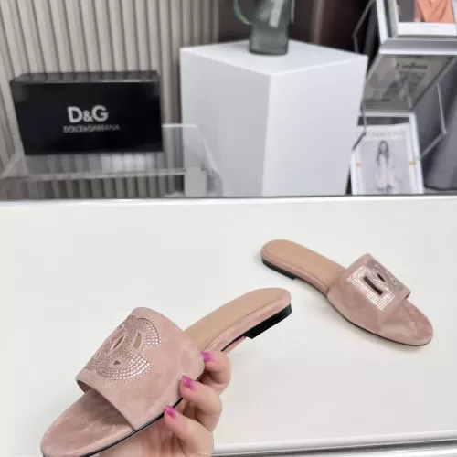Replica Dolce & Gabbana D&G Slippers For Women #1362917 $88.00 USD for Wholesale