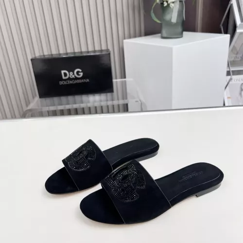 Dolce &amp; Gabbana D&amp;G Slippers For Women #1362919 $88.00 USD, Wholesale Replica Dolce &amp; Gabbana D&amp;G Slippers