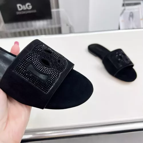 Replica Dolce & Gabbana D&G Slippers For Women #1362919 $88.00 USD for Wholesale
