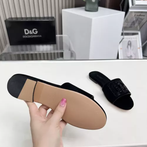 Replica Dolce & Gabbana D&G Slippers For Women #1362919 $88.00 USD for Wholesale