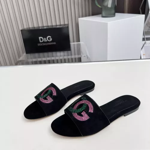 Dolce &amp; Gabbana D&amp;G Slippers For Women #1362920 $88.00 USD, Wholesale Replica Dolce &amp; Gabbana D&amp;G Slippers