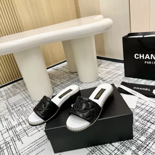Replica Chanel Slippers For Women #1362923 $92.00 USD for Wholesale