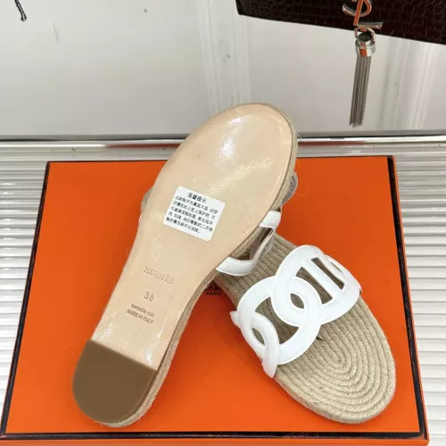 Replica Hermes Slippers For Women #1362946 $118.00 USD for Wholesale