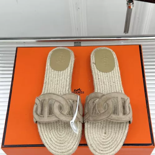 Replica Hermes Slippers For Women #1362947 $118.00 USD for Wholesale