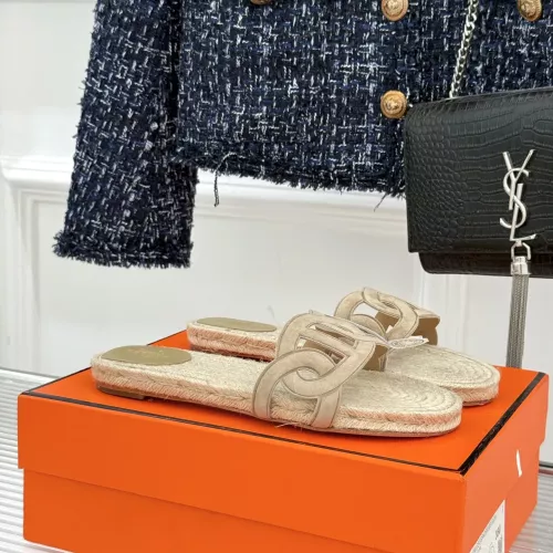 Replica Hermes Slippers For Women #1362947 $118.00 USD for Wholesale