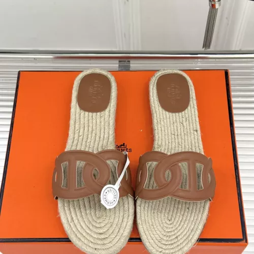 Replica Hermes Slippers For Women #1362948 $118.00 USD for Wholesale