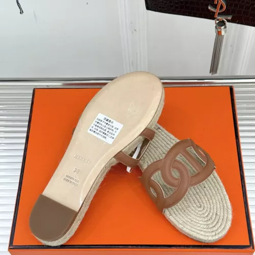 Replica Hermes Slippers For Women #1362948 $118.00 USD for Wholesale