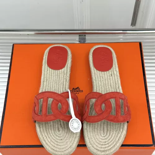 Replica Hermes Slippers For Women #1362949 $118.00 USD for Wholesale
