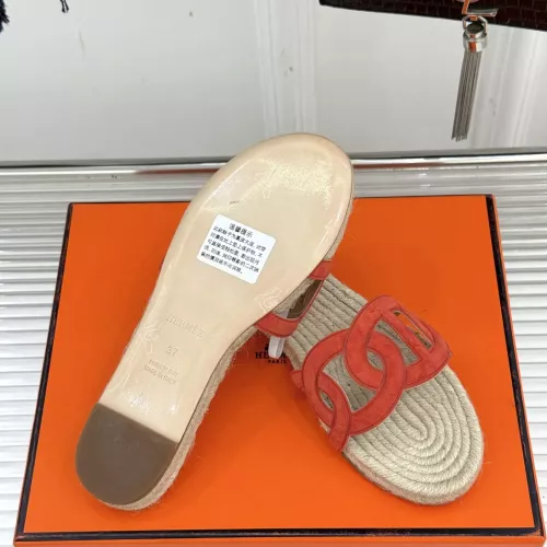 Replica Hermes Slippers For Women #1362949 $118.00 USD for Wholesale