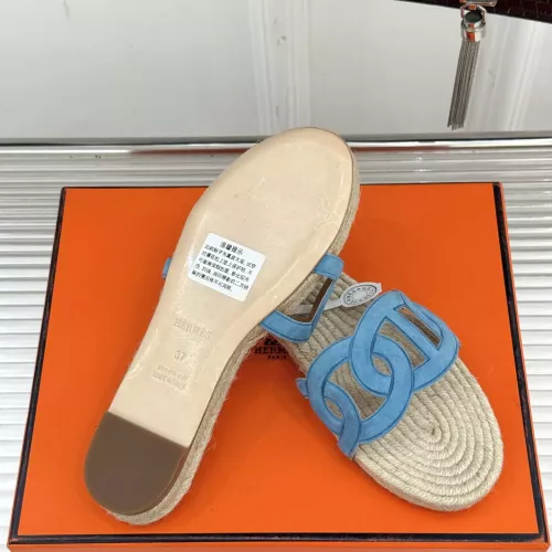 Replica Hermes Slippers For Women #1362950 $118.00 USD for Wholesale