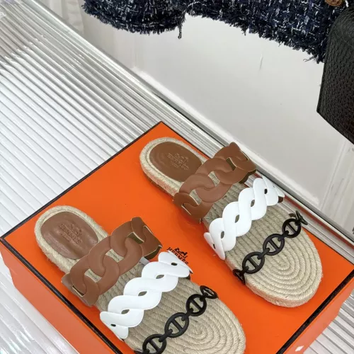 Replica Hermes Slippers For Women #1362952 $118.00 USD for Wholesale