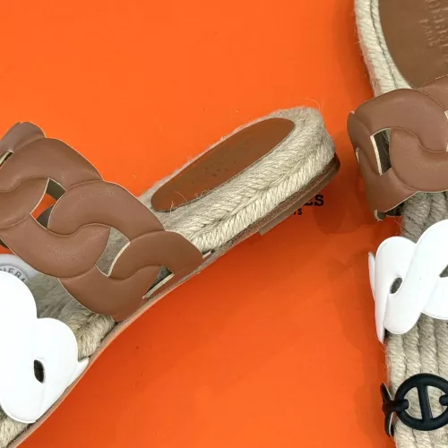 Replica Hermes Slippers For Women #1362952 $118.00 USD for Wholesale
