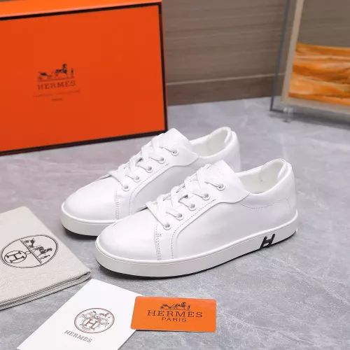 Replica Hermes Casual Shoes For Men #1362955 $115.00 USD for Wholesale