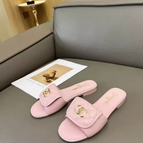Chanel Slippers For Women #1362972 $85.00 USD, Wholesale Replica Chanel Slippers
