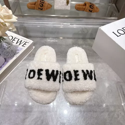 Replica LOEWE Slippers For Women #1362979 $92.00 USD for Wholesale