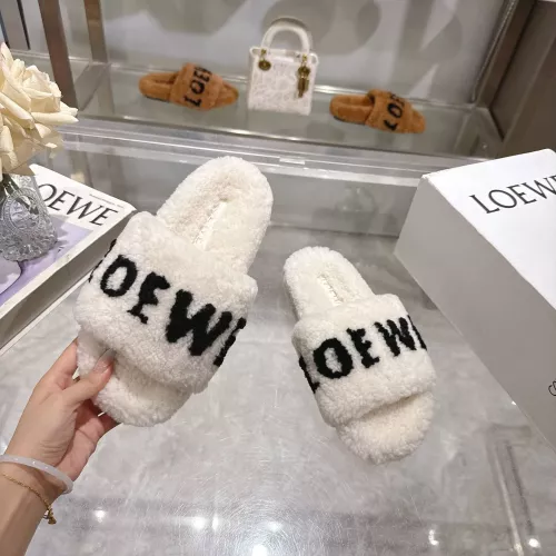 Replica LOEWE Slippers For Women #1362979 $92.00 USD for Wholesale