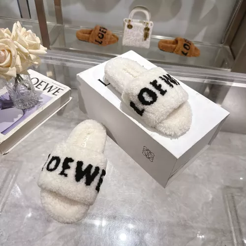 Replica LOEWE Slippers For Women #1362979 $92.00 USD for Wholesale