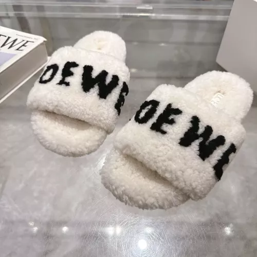 Replica LOEWE Slippers For Women #1362979 $92.00 USD for Wholesale