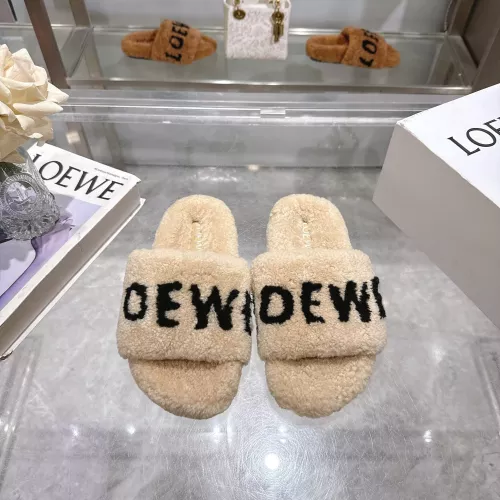 Replica LOEWE Slippers For Women #1362980 $92.00 USD for Wholesale
