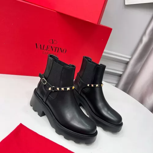 Valentino Boots For Women #1362985 $100.00 USD, Wholesale Replica Valentino Boots