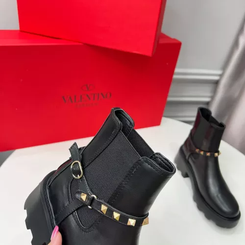 Replica Valentino Boots For Women #1362985 $100.00 USD for Wholesale