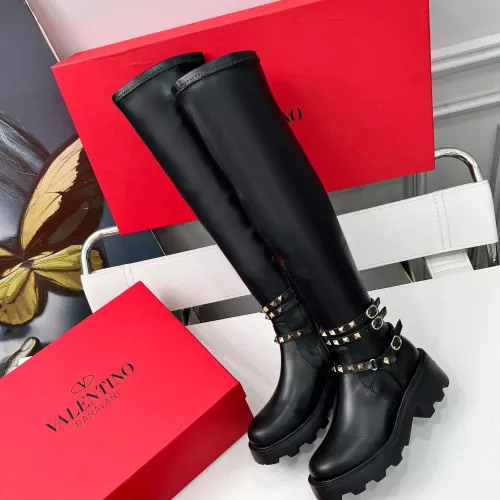 Replica Valentino Boots For Women #1362988 $132.00 USD for Wholesale