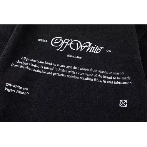 Replica Off-White Hoodies Long Sleeved For Unisex #1362998 $56.00 USD for Wholesale