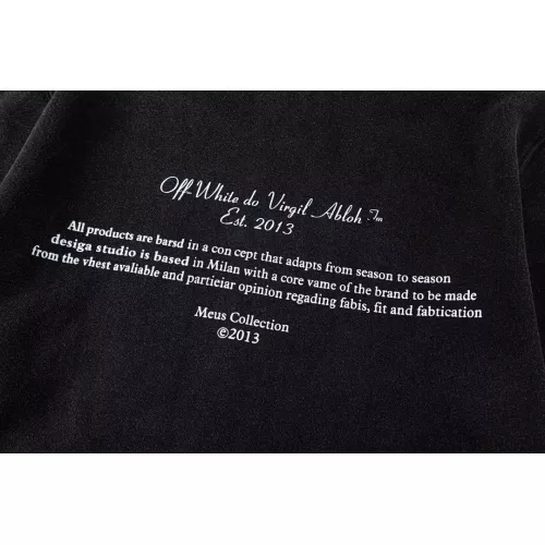 Replica Off-White Hoodies Long Sleeved For Unisex #1362999 $56.00 USD for Wholesale