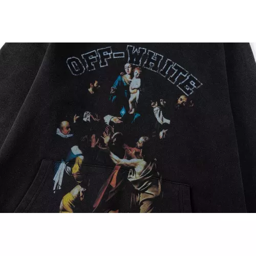 Replica Off-White Hoodies Long Sleeved For Unisex #1362999 $56.00 USD for Wholesale