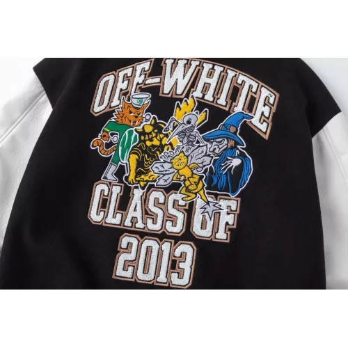 Replica Off-White Jackets Long Sleeved For Unisex #1363014 $92.00 USD for Wholesale